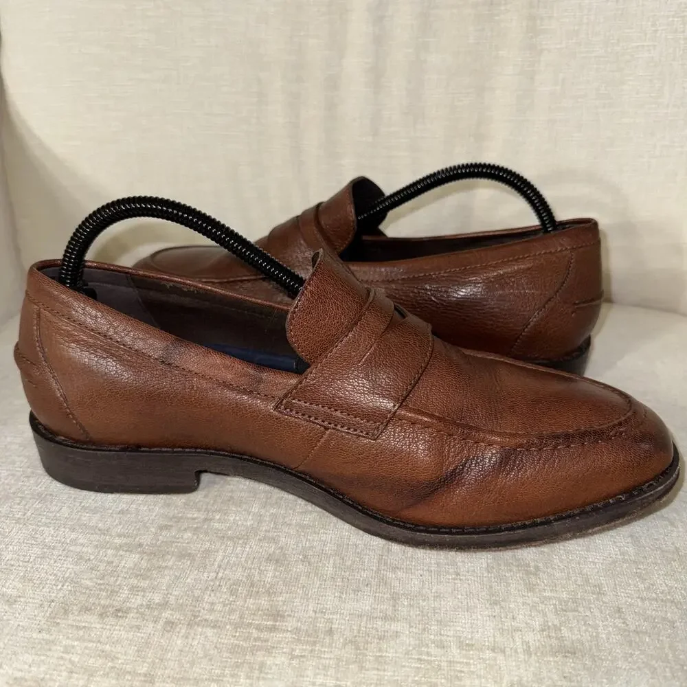Men's Cole Haan Feathercraft Grand Penny Leathr Loafer, C32147 Size 9.5 Brown